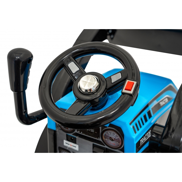 Buldozer Electric Ramiz cu Cupă Mobilă pentru Copii