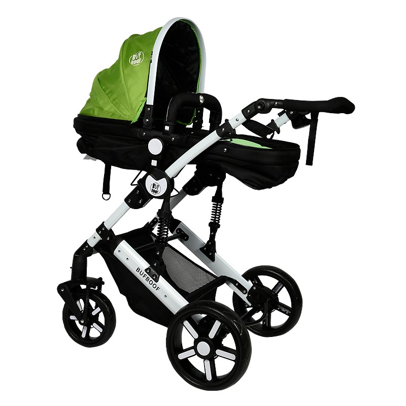 Carucior 2 in 1 Reversibil Buf Boof X2 Green - imagine 3