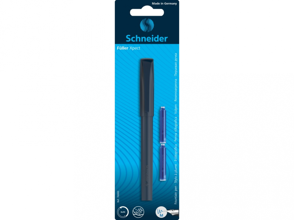 Stilou Schneider Xpect Vivaz, bluemarin, ergonomic