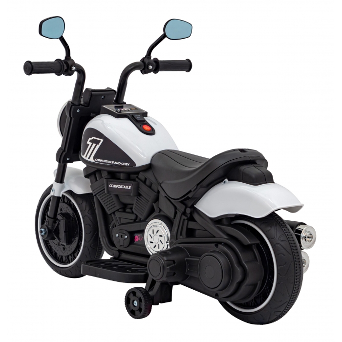 Motocicleta Electrică Chopper Ramiz cu Lumini și Audio - imagine 5