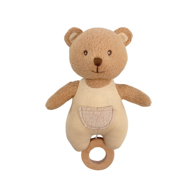 Ursuletul Muzical Marcel Egmont Toys Bumbac Organic