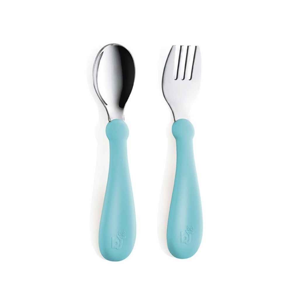 Set Tacamuri BabyJem Blue Inox pentru Copii - imagine 2