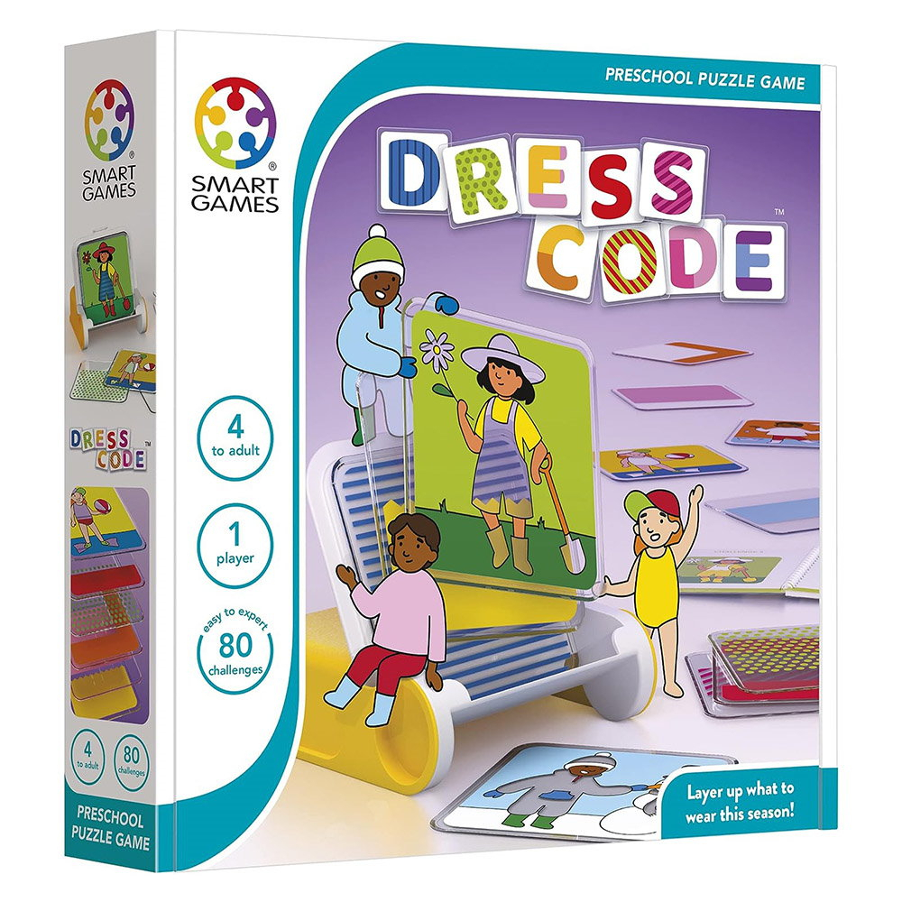 Smart Games Dress Code - Joc Logic 4+ Ani