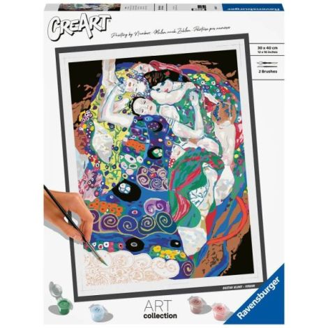 Pictura pe numere Klimt Fecioara - Ravensburger - imagine 2