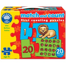 Orchard Toys Puzzle Potriveste si Numara 1-20
