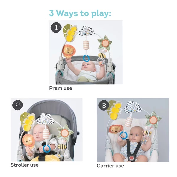 Arcadă Taf Toys Aventuri în Savana pentru Cărucior - imagine 5