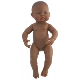 Păpușă Bebeluș Miniland, 40 cm, Fetitță Latinoamericană