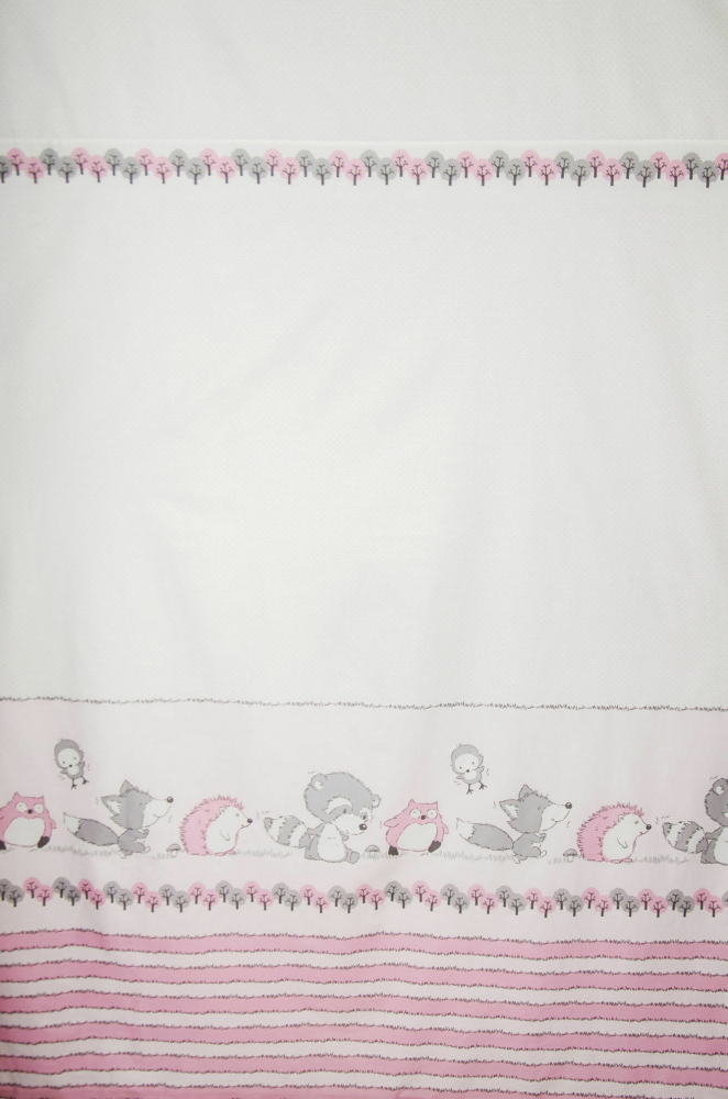Lenjerie pat KidsDecor Odette Pink, bumbac - imagine 5