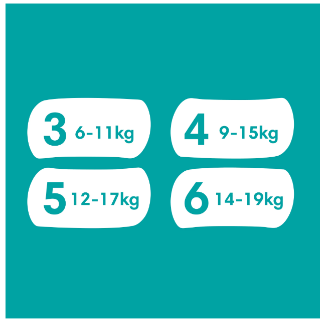 Scutece Pampers Pants M3, 6-11kg, 62 buc - imagine 6