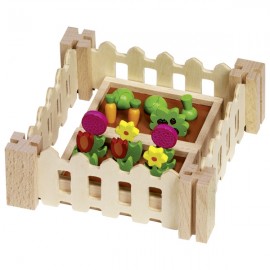 Set Gradinarit Goki - 32 Accesorii Lemn - imagine 2
