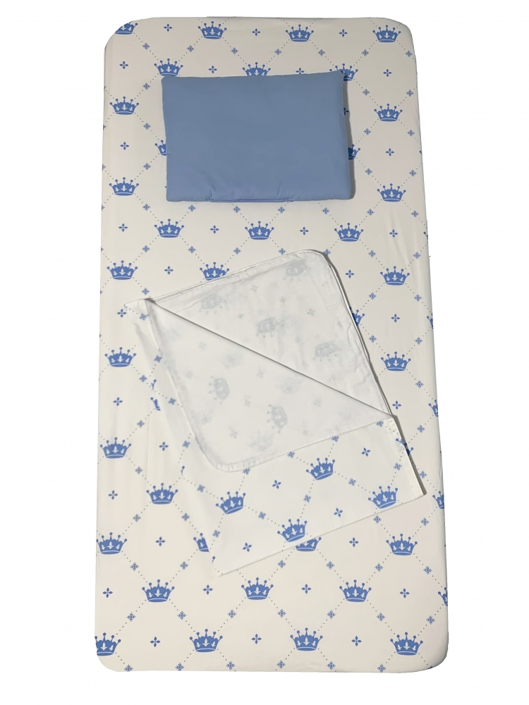 Set 3 piese Deseda Paturica și Cearsaf 120x60