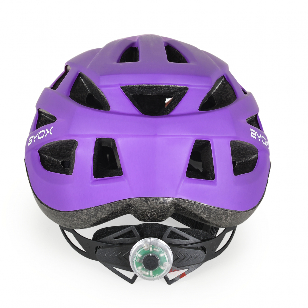 Casca Byox Y48 Purple cu LED - Protectie copii - imagine 3