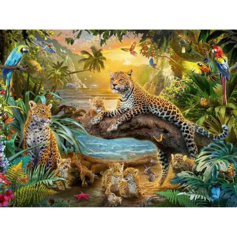 Aventură în Savană - Puzzle 1500 piese Ravensburger
