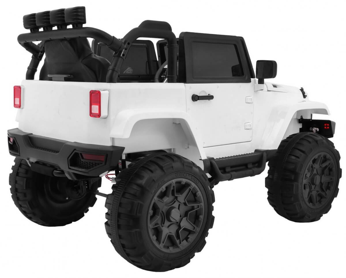 Masinuta Electrica SUV All Terrain Alba - imagine 5