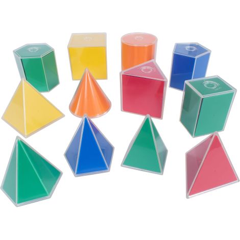 EDX Education Set 12 Corpuri Geometrice Pliabile - imagine 7