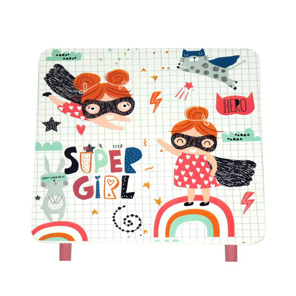 Set masă și 2 scaune Ginger Home Super Girl - imagine 7