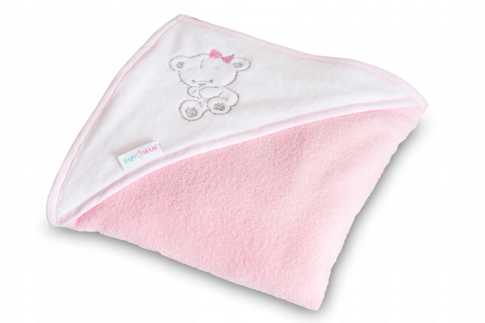BabyMam Prosop Baie Copii 100% Bumbac Pink