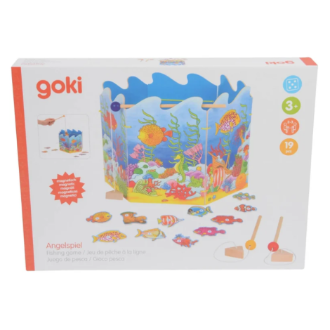 Joc de pescuit magnetic Goki, cu 3 undite - imagine 3