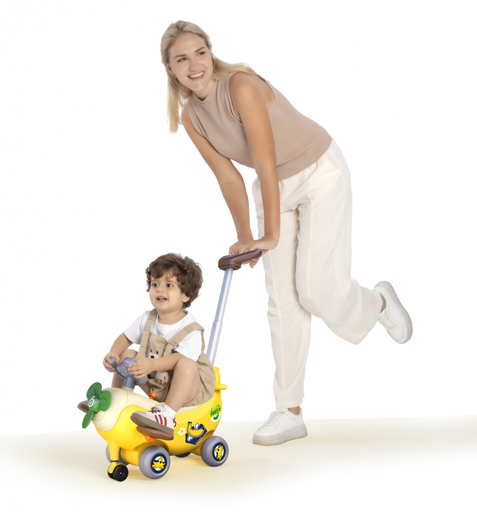 Avion Interactiv Hola 4-in-1 - Jucărie Ride On - imagine 3