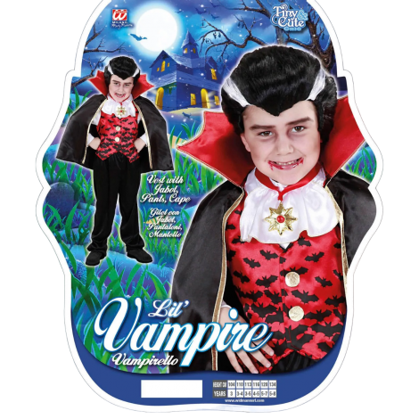 Costum Vampir Widmann | 3-5 Ani | Petrecere - imagine 2