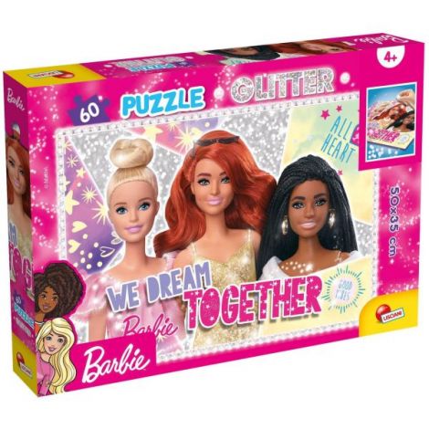 Lisciani Puzzle Barbie Glitter 60 piese