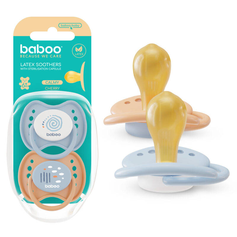 Set 2 Suzete Baboo Calmy - Comfort Natural