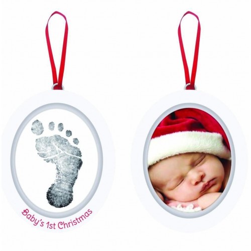 Kit Rama Foto Amprentă Baby's First Christmas Pearhead - imagine 4