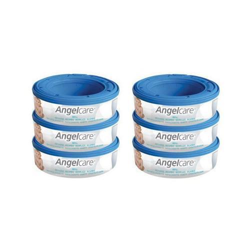 Cos Ermetic Angelcare Classic - 128 Scutece + 5 Rezerve - imagine 2