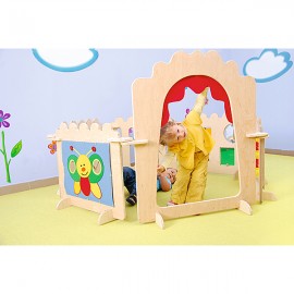 Paravan Figuri Geometrice Moje Bambino - imagine 2