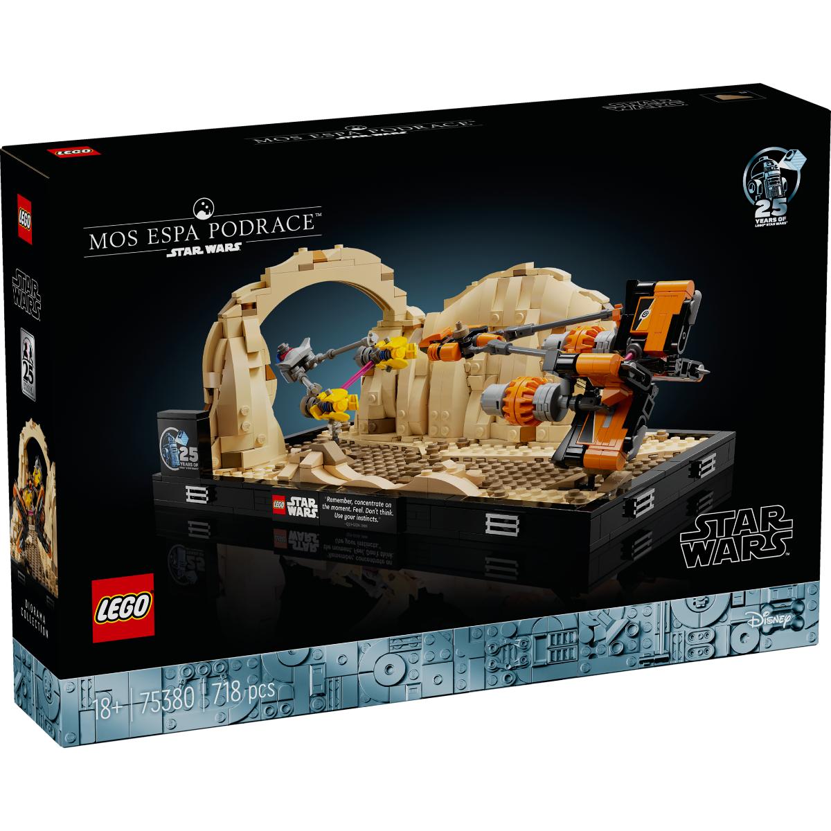 LEGO Star Wars Diorama Cursa din Mos Espa 75380