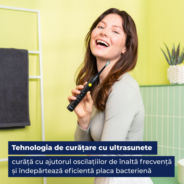 Periuță Sonică Beurer SC30 Jet Black | 80.000 mișc/min - imagine 2