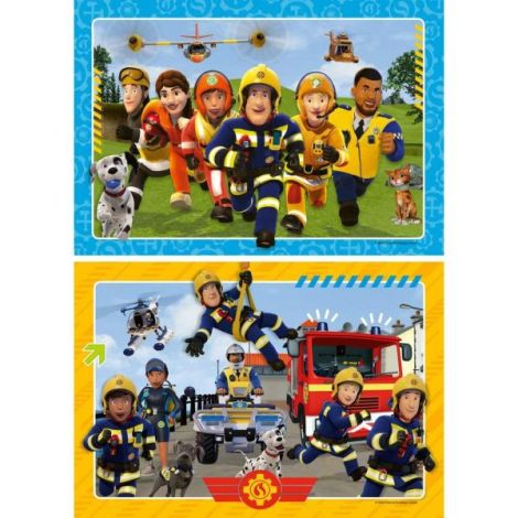 Puzzle Pompierul Sam 2x12 Piese - Ravensburger