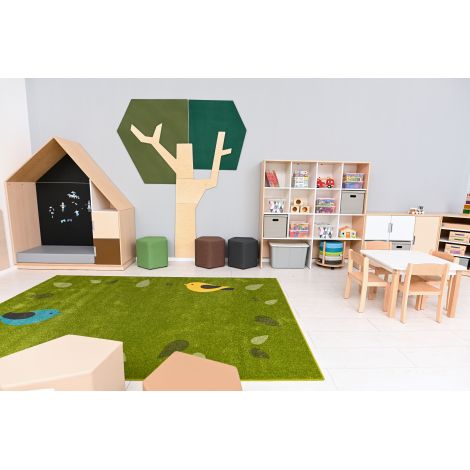 Dulap Casută Quadro Artar cu Tablă Magnetică | Moje Bambino - imagine 6