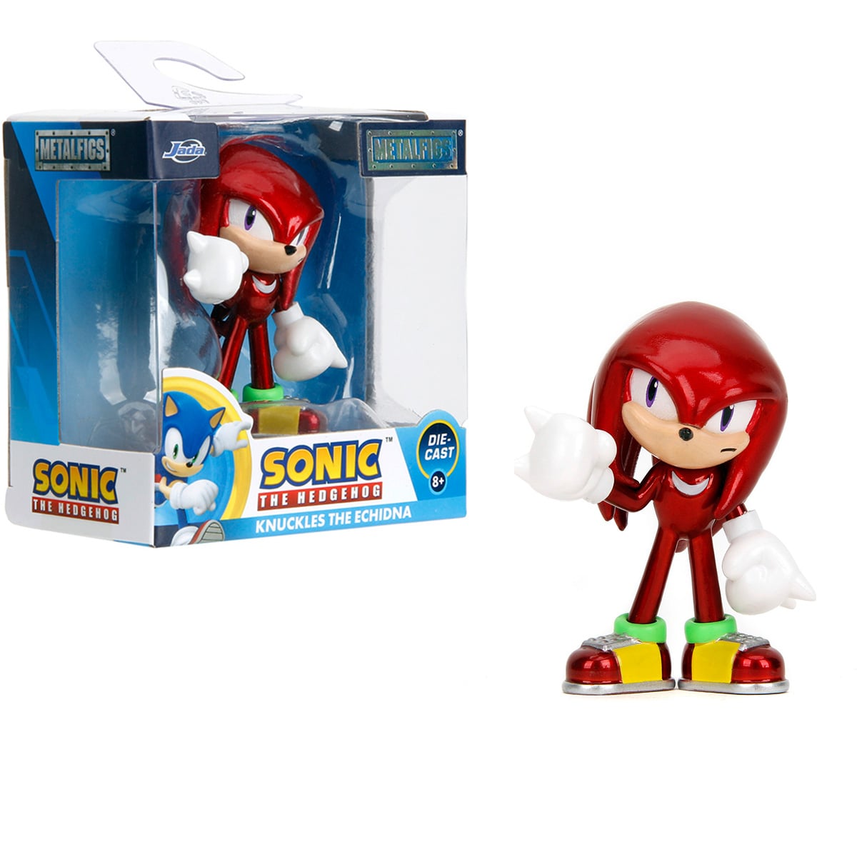 Figurina Metal Jada Knuckles | Colecție Sonic