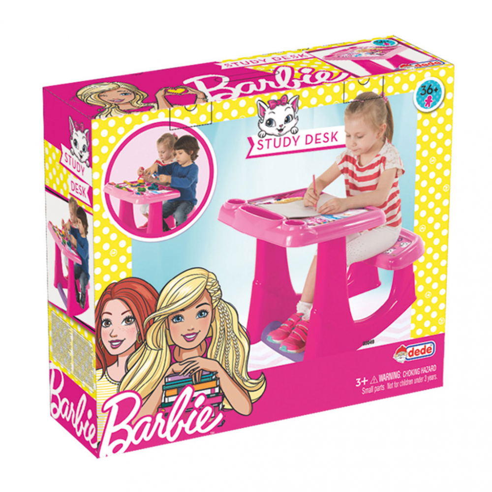 Pupitru Barbie Pink Dede | Masuță Drawing - imagine 2