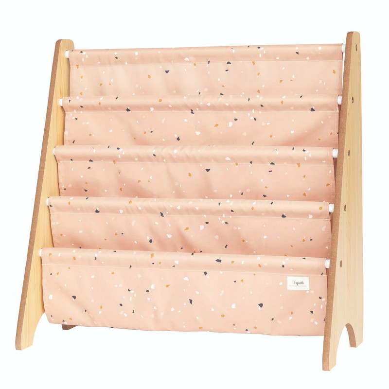 Raft Organizator Cărți 3 Sprouts Terrazzo Clay - imagine 6
