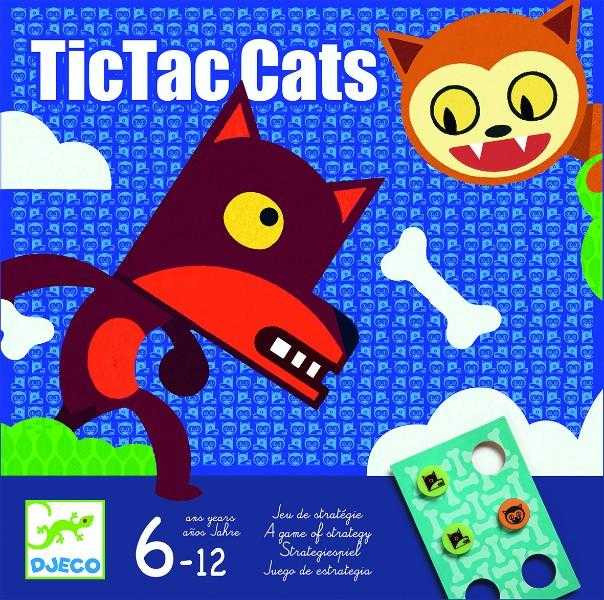Joc TicTac Cats Djeco | Strategie și Distracție