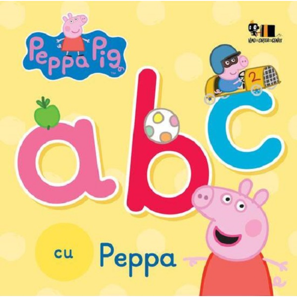ABC cu Peppa Art - Carte educațională pentru copii