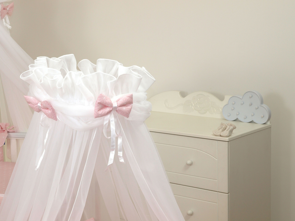 Baldachin Patut Amy Sky Bunny Pink