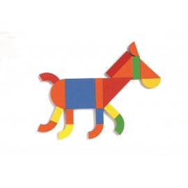 Geoforme Djeco, Joc Magnetic Creativ - imagine 2