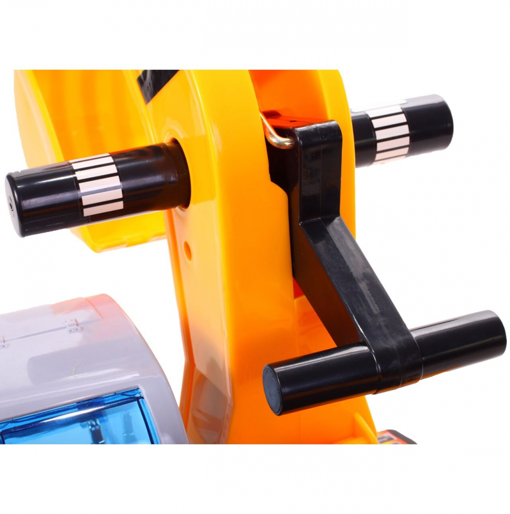 Excavator Malplay Yellow cu Cupă Mobilă și Cască - imagine 10