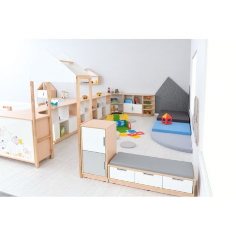 Bancuta Depozitare Quadro 3 Locuri | Moje Bambino - imagine 3