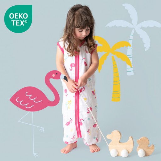 Sac de dormit Bamboo Flamingo 0.5 Tog Slumbersac - imagine 2