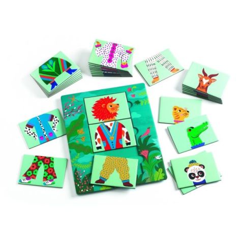 Joc Educativ Djeco Mix & Match Modanimo - imagine 5
