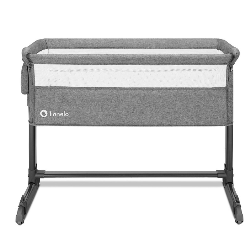 Patut Co-Sleeper Lionelo Theo 2in1 Grey Stone - imagine 4