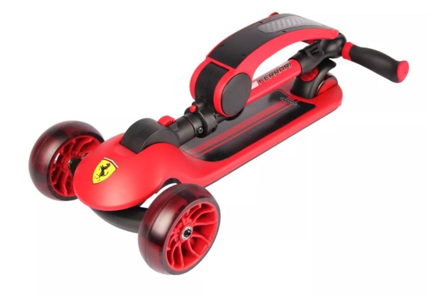Trotineta Ferrari Twist Rosie Pliabila cu Scaun - imagine 2
