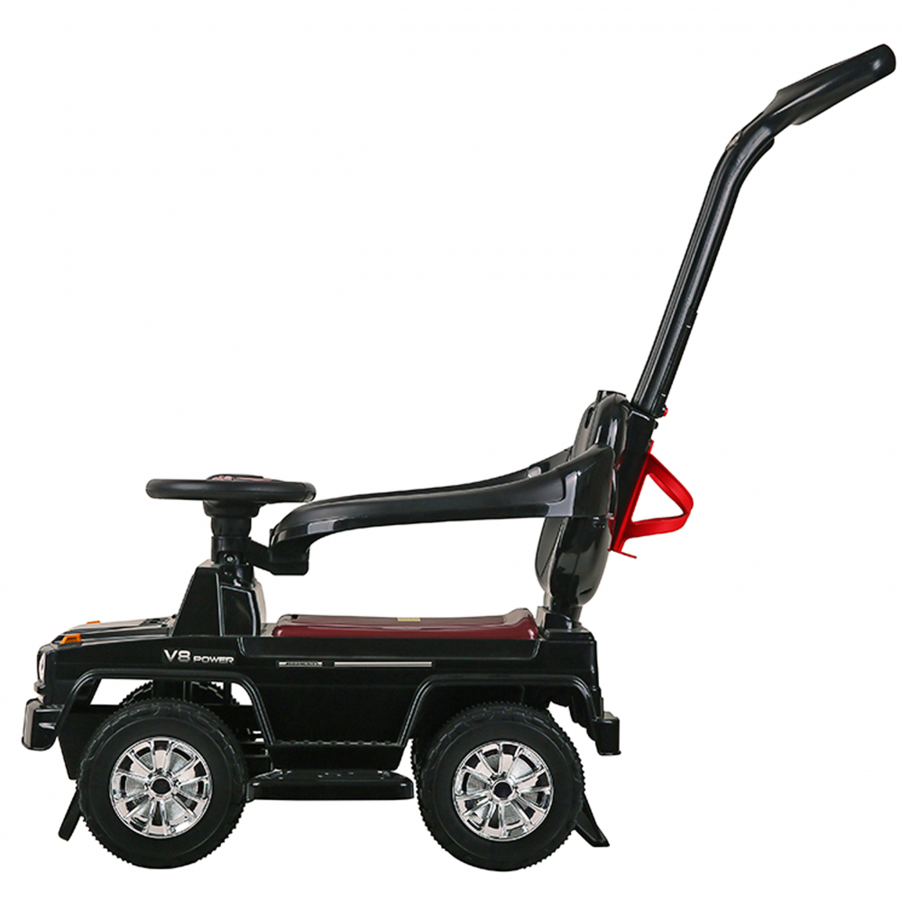 Masinuta Nicekids Black cu maner parental - imagine 5