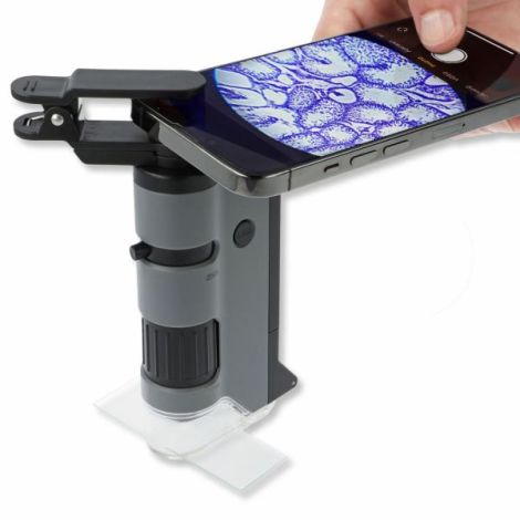 Carson MicroFlip - Microscop Portabil 100-250x cu LED - imagine 6