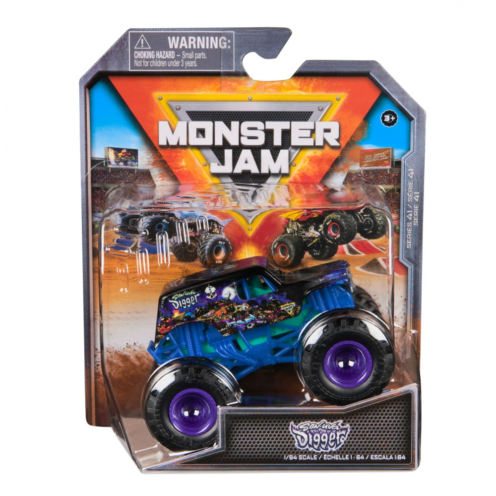 Mașină Monster Jam Son-Uva Diggers 1:64
