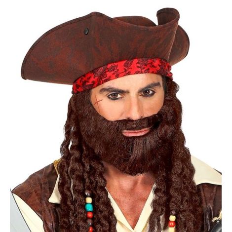 Barba Maro Scurta Widmann | Accesoriu Carnaval - imagine 2